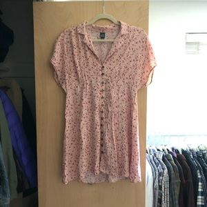 Flowy Flower Mini Dress